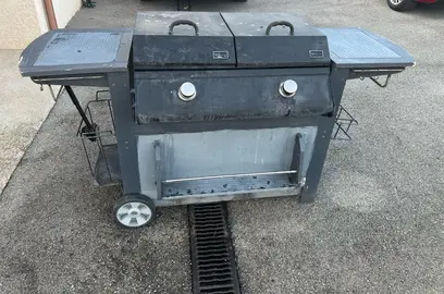 Barbecue plancha à gaz