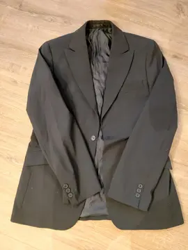 veste de costume noir homme taille L