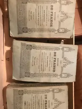 11 livres HISTOIRE DE FRANCE édités en 1861