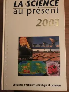 livres encyclopédie la science au présent de 1999 à 2003