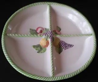 Plat 4 compartiments