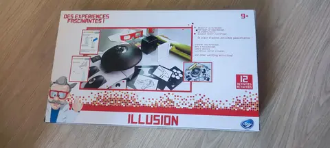jeu expérience illusions d'optique