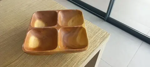 Plat pour aperitif en bois