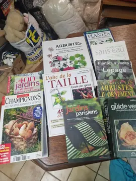 lot livres de jardinage