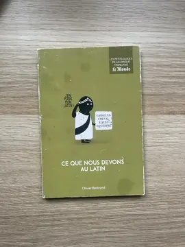 Ce nous devons au latin