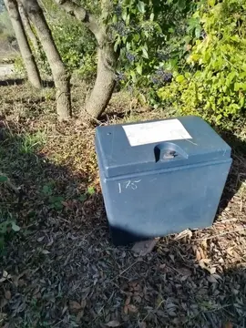 coffre pour 135 cm3 de la poste