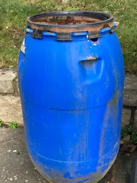 Bidon récupérateur eau de pluie