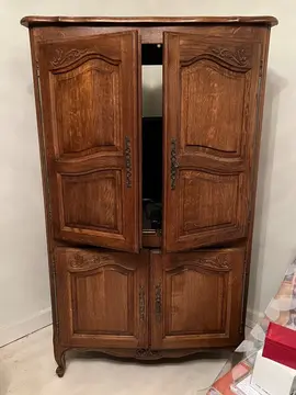 Meuble TV chêne massif