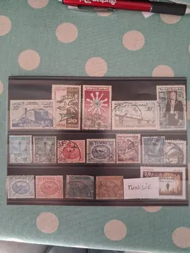 Timbres anciens TUNISIE