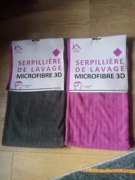 Lot 2 serpillière microfibre