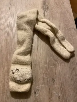 en laine écharpe en laine, fait main 03 ans