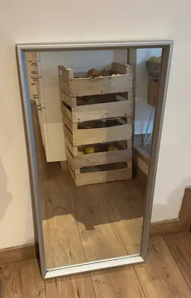 Miroir aluminium 90x45