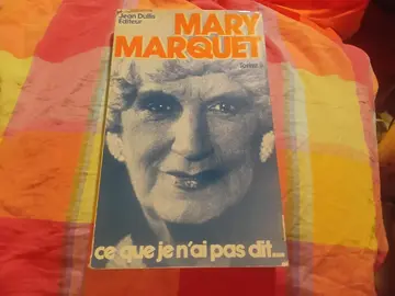 Livre Mary Marquet