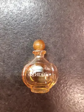 Flacon miniature de parfum vide Orchidée pour collection