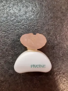 Flacon miniature de parfum vide Pivoine pour collection