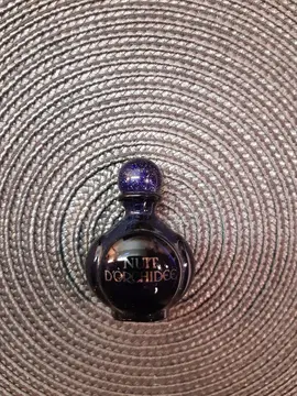 Flacon miniature de parfum vide Nuit d'orchidée pour collection
