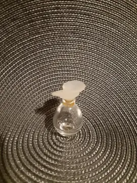 Flacon miniature de parfum vide Cantate pour collection