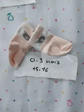 chaussette naissance 3 mois