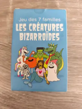 jeux des 7 familles les créatures bizarroïdes