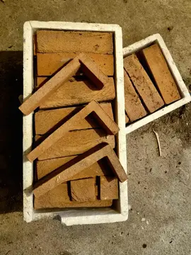 Briquettes Plaquettes parement mural