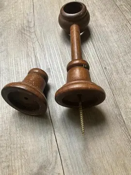 Eléments pour tringle - bois