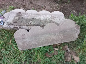 plaques de ciment pour rebord ou autres