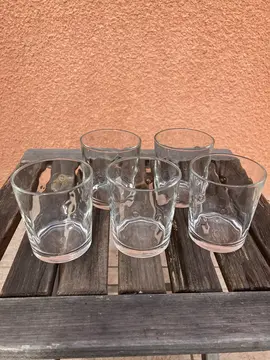 5 verres