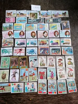 Lot de timbres du Laos
