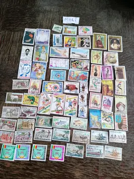 Lot de timbres du Mali