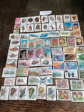 Lot de timbres de tanzanie