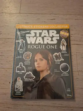 livret activités star wars rogue one sous blister