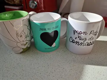 lot de mugs