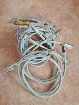 Lot de 12 câbles réseau 30cm à 1m