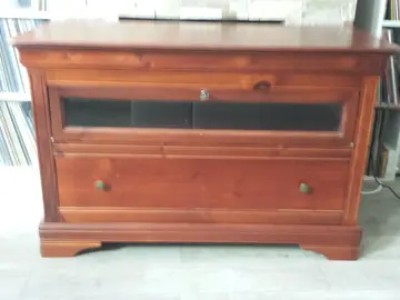 Meuble télé en bois - 110 x 70 x 50