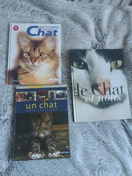 Lot livres Chats
