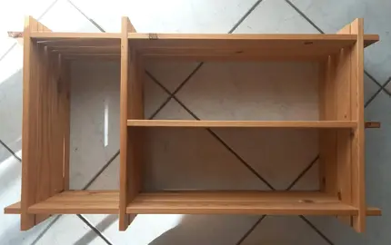 étagère murale en bois