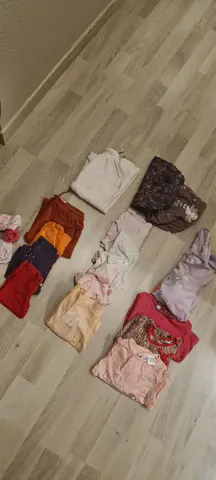 lot vêtements fille 3-12 mois