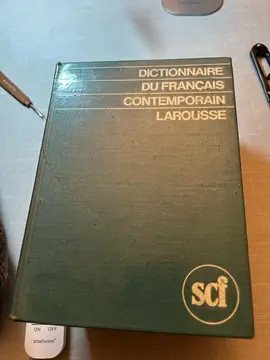 dictionnaire du français contemporain