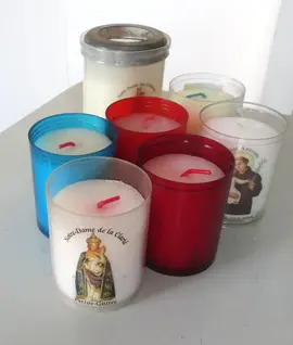 LOT PETITES BOUGIES D'EGLISE NEUVES