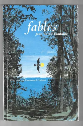 LIVRE POUR ENFANT ILLUSTRE FABLES DE LA FONTAINE