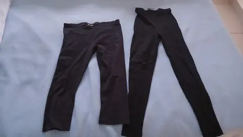 lot 2 leggings noirs