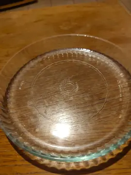 plat à tarte en pyrex