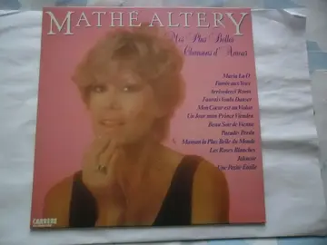 Album Vinyle 33T de Mathé Altery