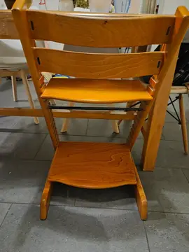 chaise repas enfant bois