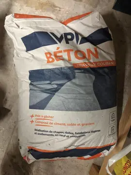 Sac de béton
