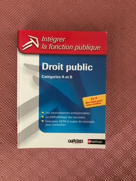 Manuel pour concours droit public