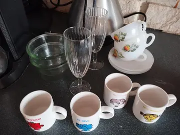 petit lot de vaisselle