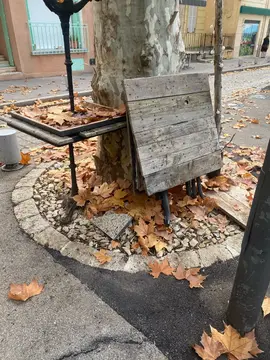 table d’extérieur en bois