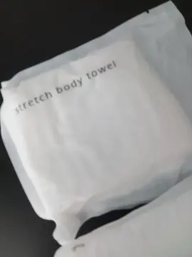 2 mini serviette douche jetable neuf