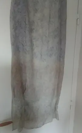 foulard violet dégradé